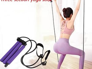 Three-section Pilates fitness stick