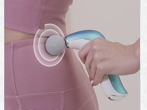 Electric Massage Gun Muscle Pistol Body Shoulder Neck Massager Mini Lcd Fascia Gun Deep Tissue Portable Face Fitness Gun Therapy