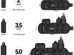 Fitness Eddy adjustable leg weight for gym fitness